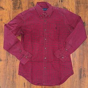 Polo Ralph Lauren Red and black checkered shirt
